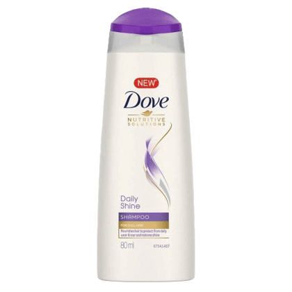 Dove Hair Shampoo Daily Shine 80ml