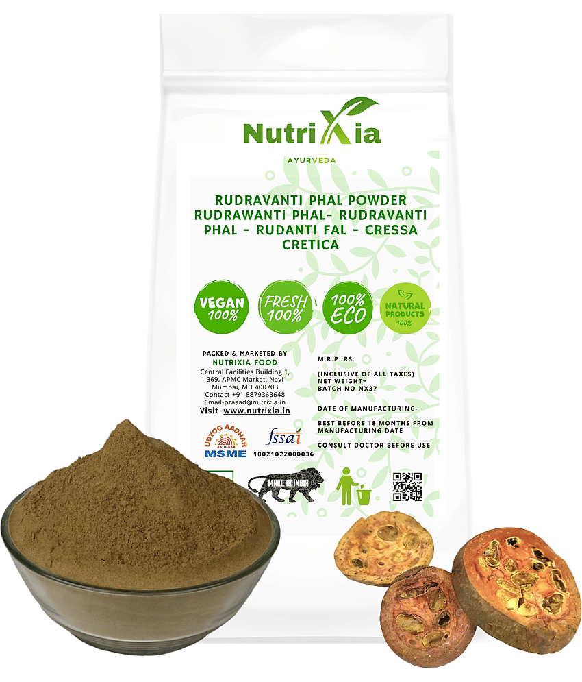 Nutrixia Food Rudravanti Phal Powder-RUDRAWANTI PHAL- CRESSA CRETICA Powder 100 gm
