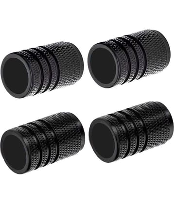 SIAGO Tyre Valve Caps Plain Set of 4