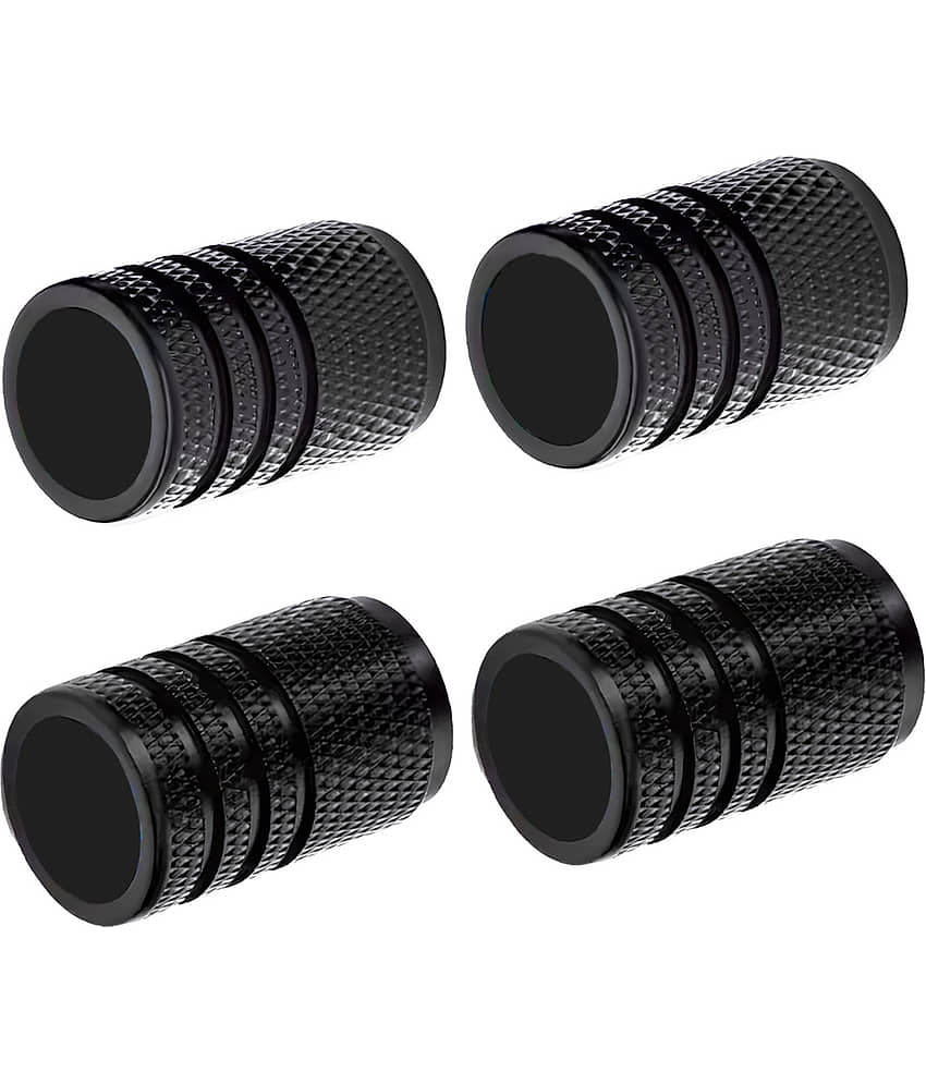 SIAGO Tyre Valve Caps Plain Set of 4
