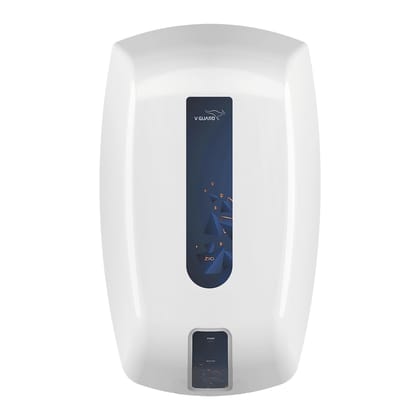 V-Guard Zio Geyser 5 Litre Instant Water Heater | Advanced Multi-Layered Safety | 3000 W Powerful Heating | Suitable For Kitchen & Bathroom | 5 Year Inner Tank Warranty by V-Guard | White-Blue V-Guard Zio Geyser 5 Litre Instant Water Heater | Advanced Mu