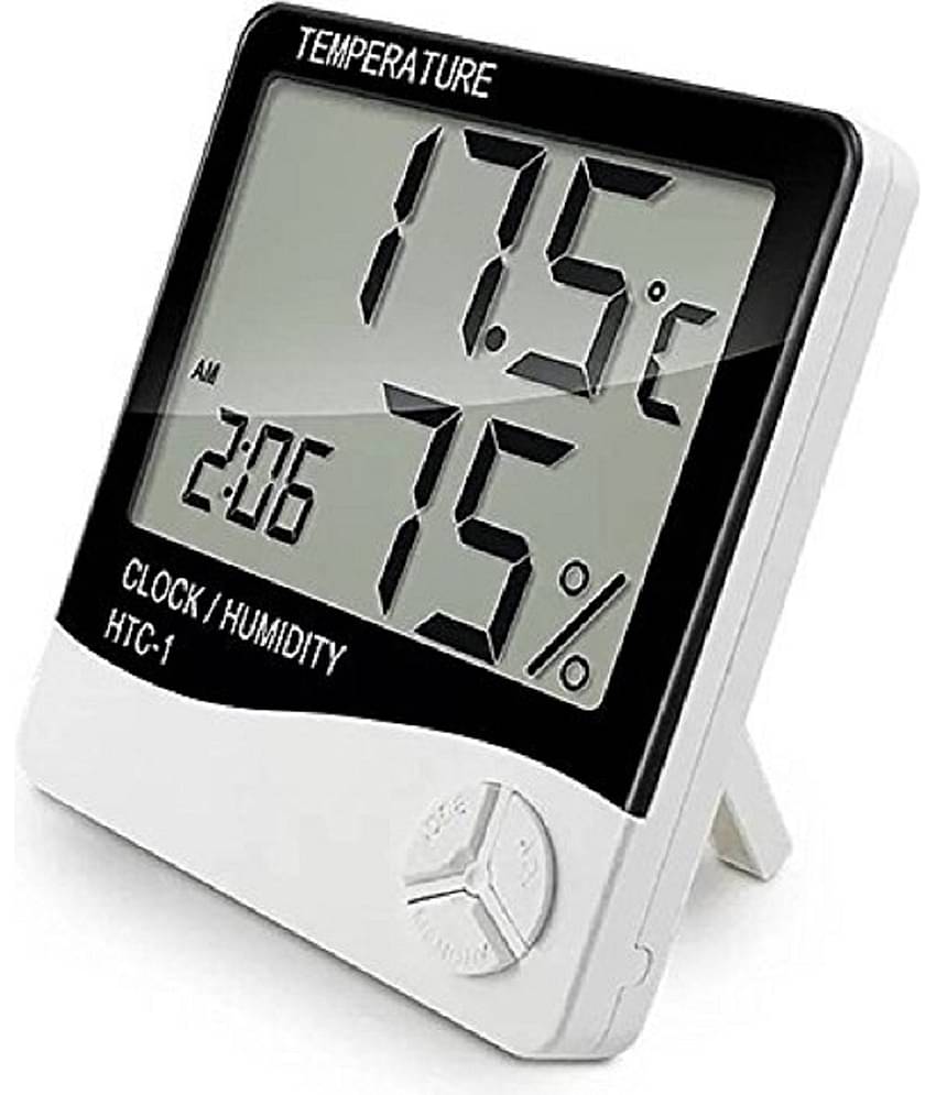 Saleh Digital Temperature Meter Alarm Clock - Pack of 1