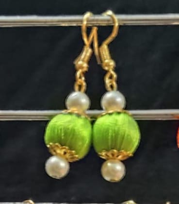 Single Bead Earrings