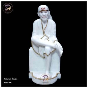 Sai Baba Marble Statue
