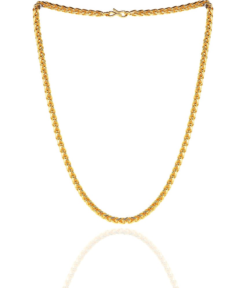 shankhraj mall Gold Plated Chain ( Set of 1 )
