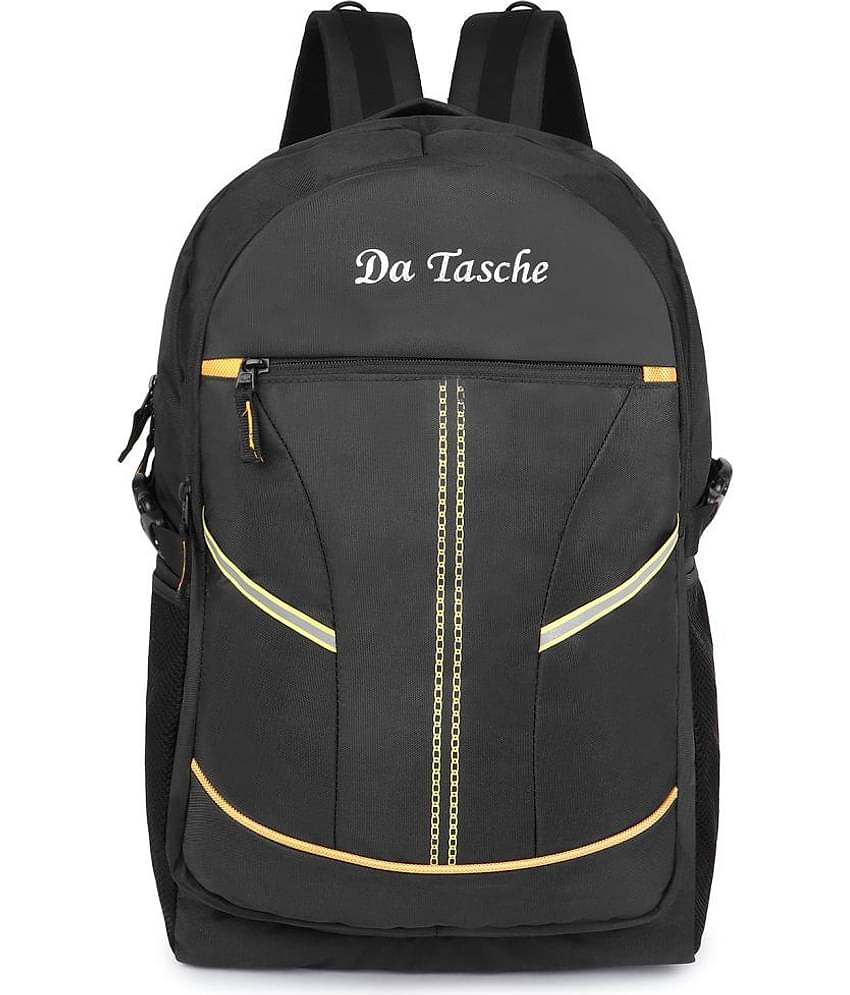 Da Tasche 45 Ltrs Black Polyester College Bag