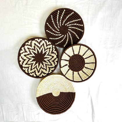 Sabai Grass Wall Plate (Set of 4) Sabai Grass Wall Plate (Set of 4)