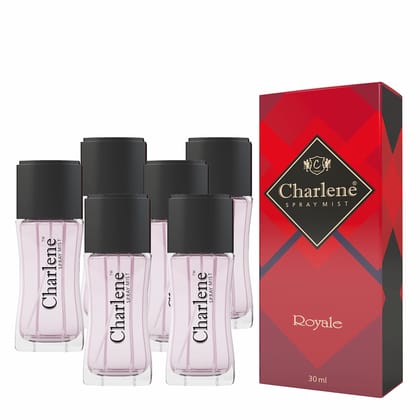 CHARLENE Luxury Perfume For Men & Women - Royale 30Ml (Pack Of 6) CHARLENE Luxury Perfume For Men & Women - Royale 30Ml (Pack Of 6) - 30 g (Pack of 6)