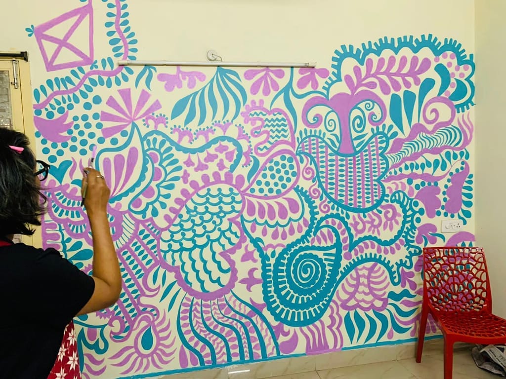 Tara's birthday gift. Begumpet, Hyderabad - Paint and Wallpapers | Buy online on ZillyBuy