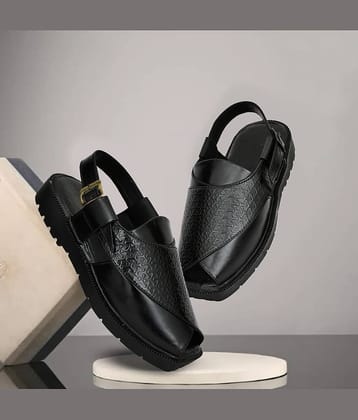 Figor - Black Men's Sandals