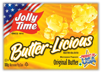 JOLLY TIME BUTTERLICIOUS