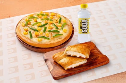 Corn & Capsicum Pizza Meal