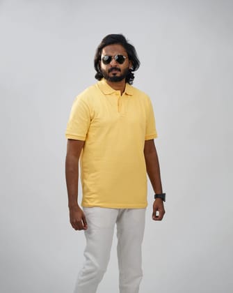 Yellow Polo Tee