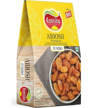Eatriite Jumbo Abjosh Munakka (Black Grape Raisins) (200 g)