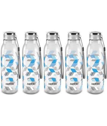 Milton Helix 1000 Pet Water Bottle, Set of 3, 1 Litre Each, Purple
