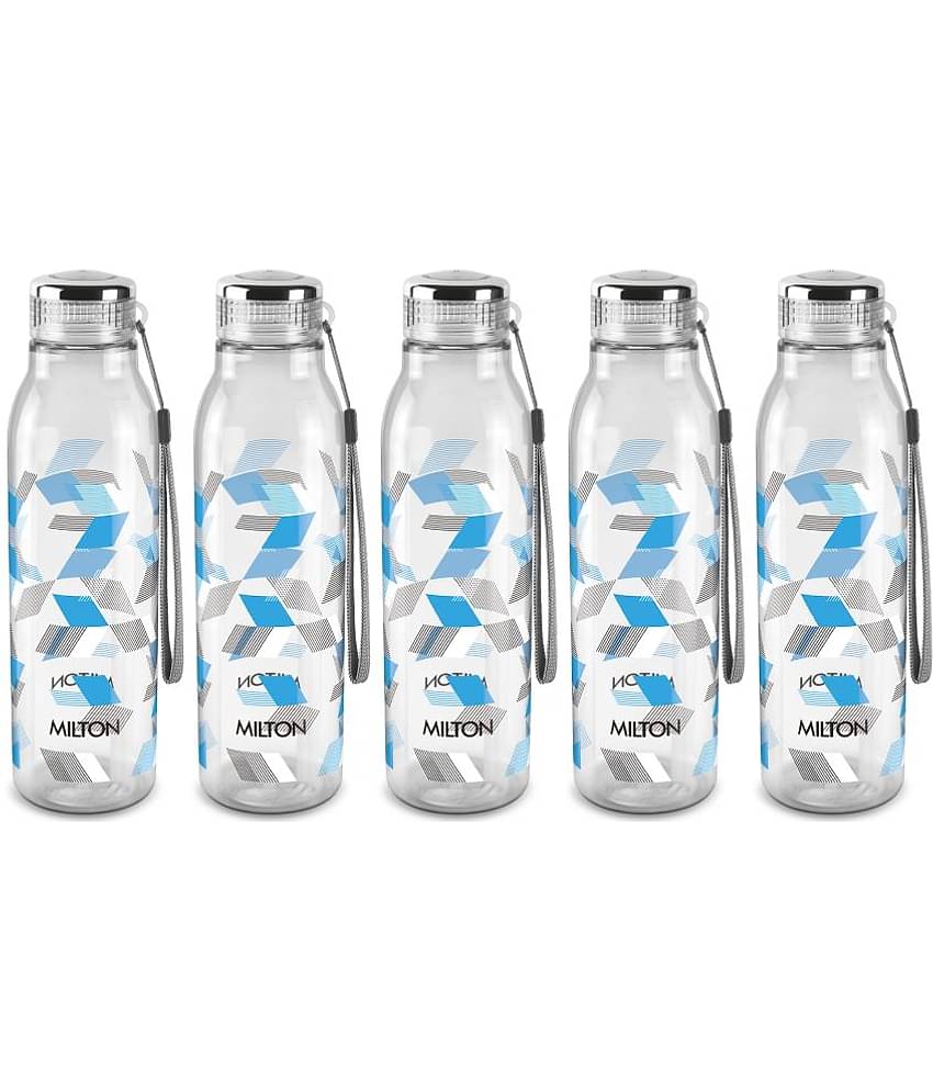 Milton Helix 1000 Pet Water Bottle, Set of 3, 1 Litre Each, Purple