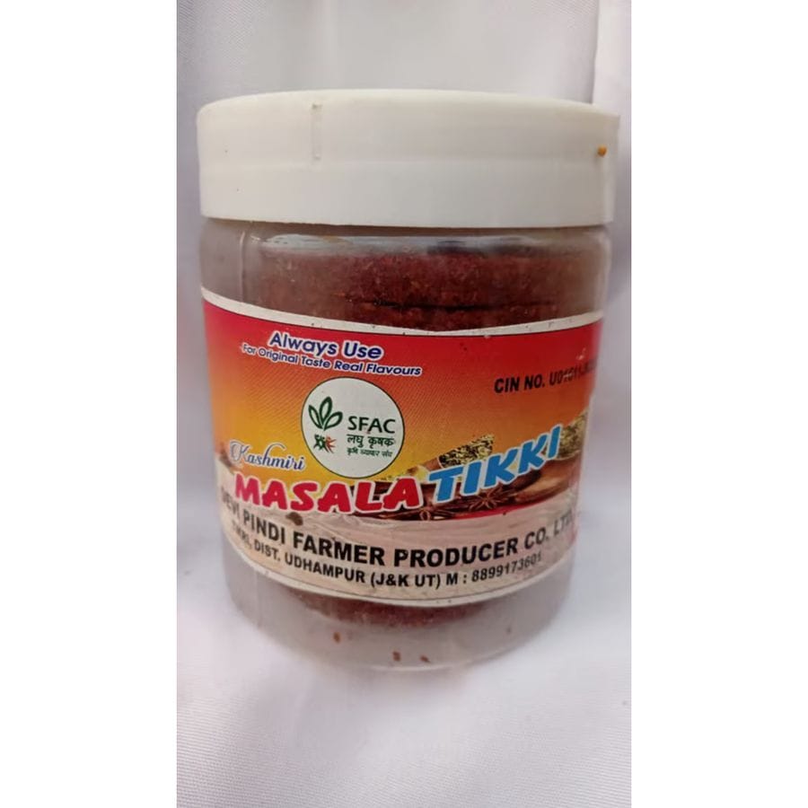 Kashmiri Masala Tikki - 120 gm - 120 gm - One plastic jar containing multiple spice tikkis