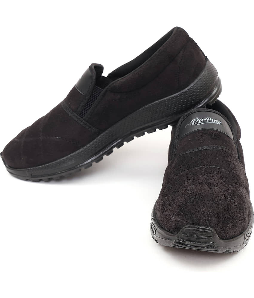 PUPINE Super Soft Comfortable  Black Men's Outdoor Shoes