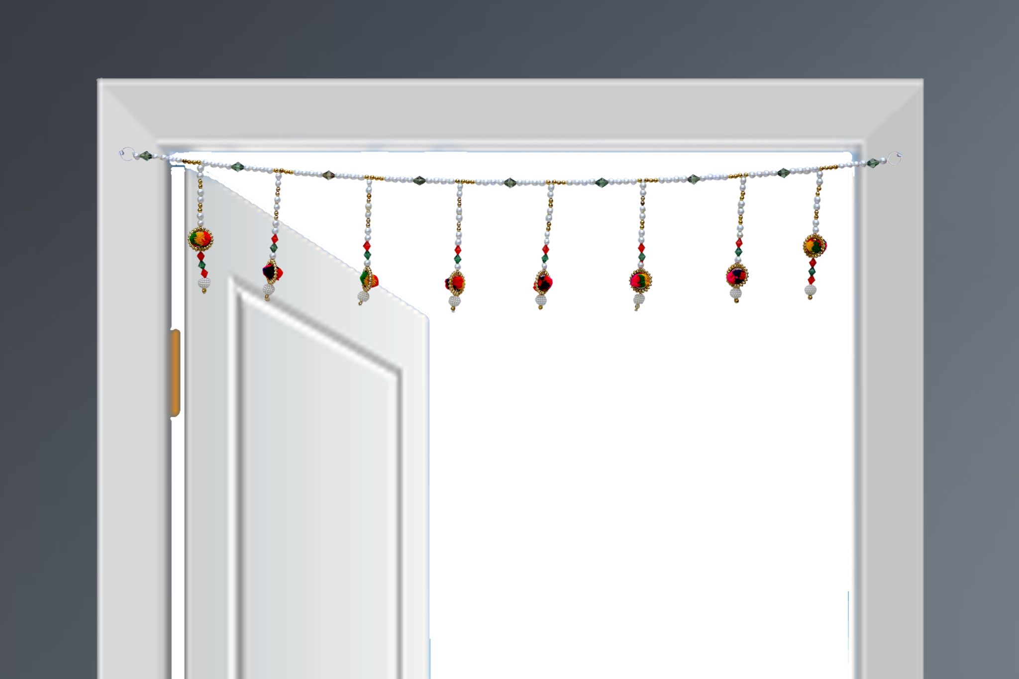 Pearl Archway Flower Red