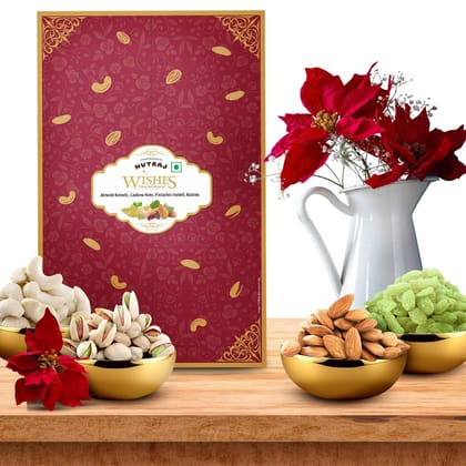Nutraj Wishes Royal Majesty 800g Diwali Gift Box | GB-81