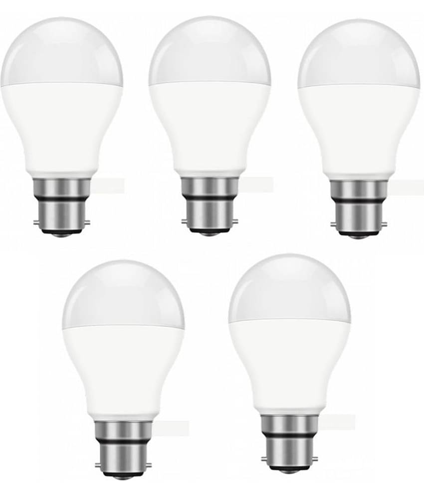 Lenon - 9W Cool Day Light LED Bulb ( Pack of 5 )