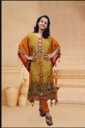 PickCell Ultra Premium Kaptan With Bottom & Gota Work