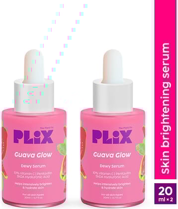 The Plant Fix Plix 10% Vitamin C Guava Face Serum for Skin Brightening, Clear & Glowing(40 ml)