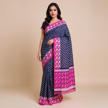 Bengal Mix Cotton Jamdani Saree