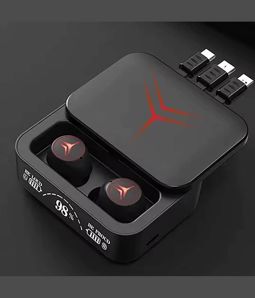 Life Like M88 PLUS TWS Bluetooth Earbuds With Mic - Black