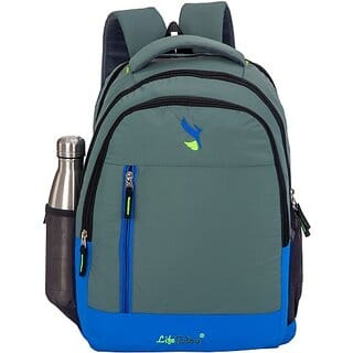 Life Today Large 35 L Laptop Backpack Bags For Men & Women | School Backpack | Lightweight College Back Pack (Black)