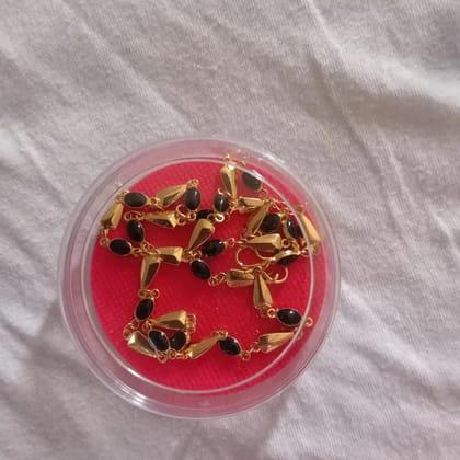 Exquisite Nalla Pusala Necklace