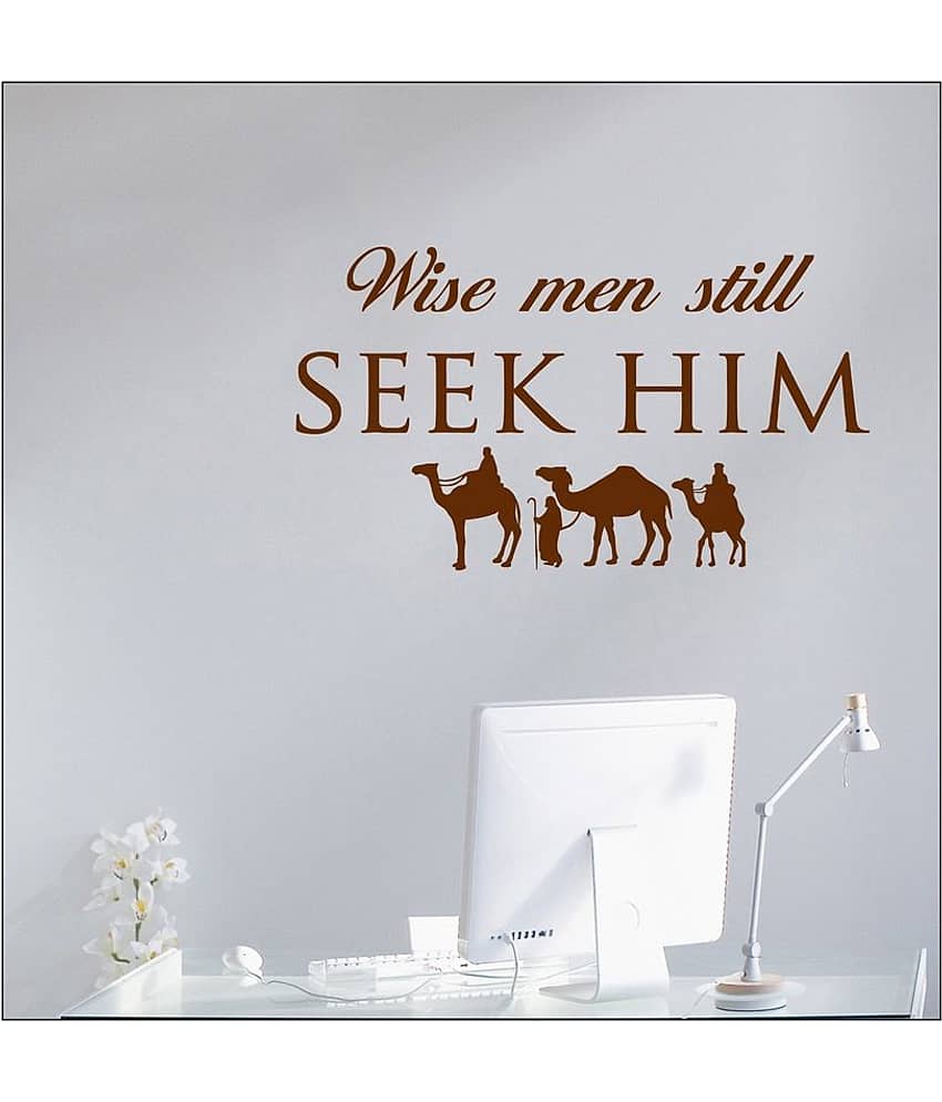 Decor Villa Wish Men Still PVC Wall Stickers