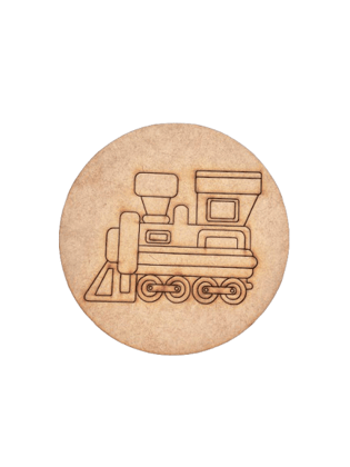 Dbeautify's Train DIY MDF Pre-Marked Base