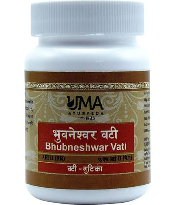 UMA AYURVEDA Bhubneshwar_Vati_80_Tab Tablet 1 no.s Pack Of 1