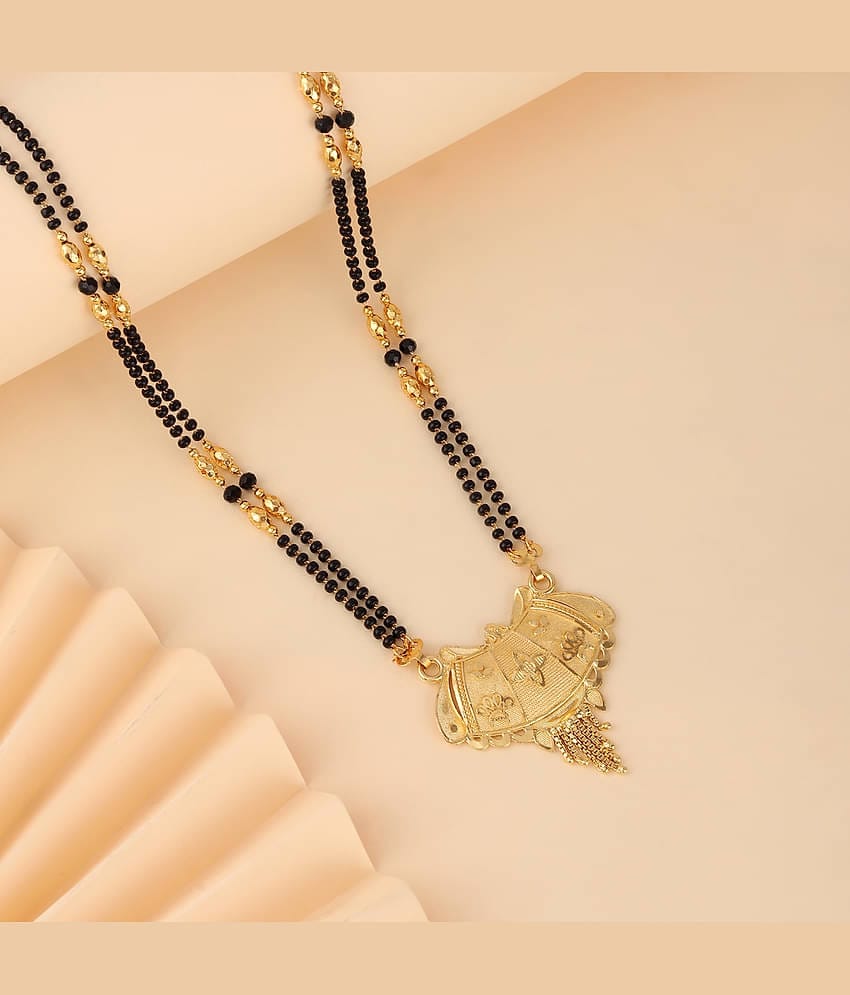 Bhagya Lakshmi Golden Mangalsutra ( Pack of 1 )