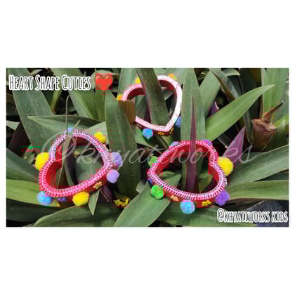 Heart Shapes Cuties - Red