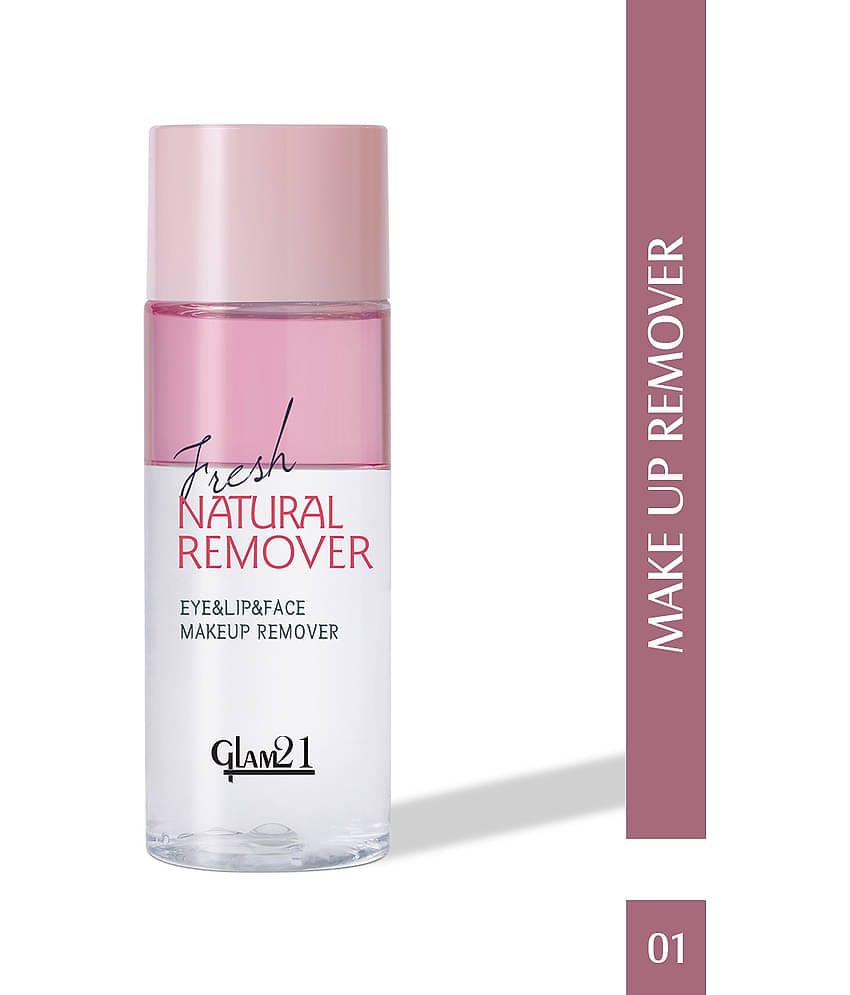 Glam21 Makeup Remover for Water-Proof & Long Lasting Makeup With Non-greasy Formula 100ml Shade-01