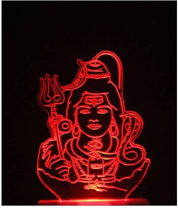DIONA Night Lamp Shiva 3D Illusion Home Decor Led Night Light Color Changing