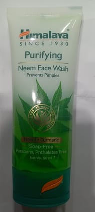 Himalaya purifying neem face wash prevents pimples 50 g