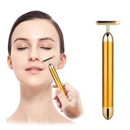 Energy Beauty Bar Facial Massager Electric Vibration T-Shaped Face & Neck Massage Roller, Waterproof Skin Care Tool Energy Beauty Bar Facial Massager Electric Vibration T-Shaped Face & Neck Massage Roller, Waterproof Skin Care Tool