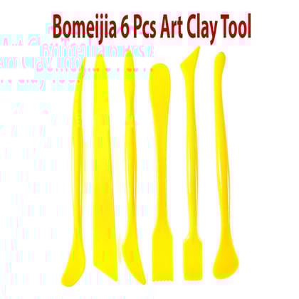 Bomeijia Art Clay Tool Set of 6 In Orange