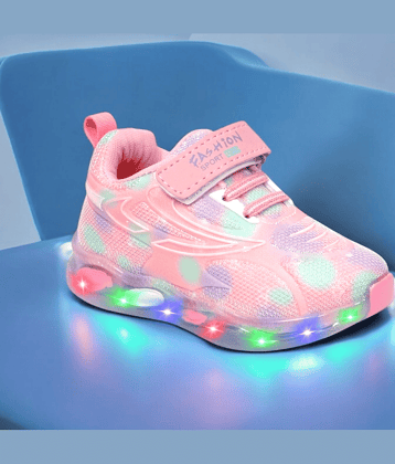 ICONIC ME - Purple Girl's LED Shoes ( 1 Pair )