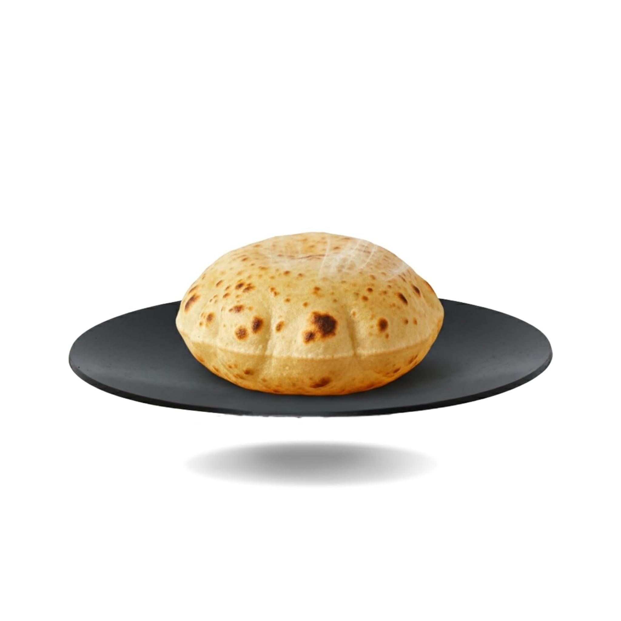 Trilonium Triple Seasoned Iron Roti Plate - 10.5 inches