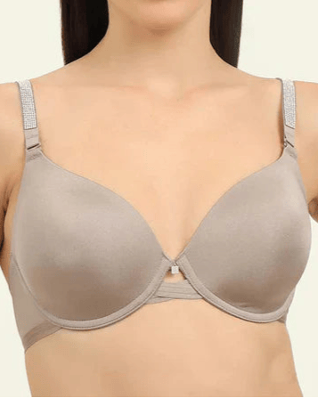 Triumph 123|569 Padded Wired T-shirt Bra | 569-Coffee Sugar / 32C