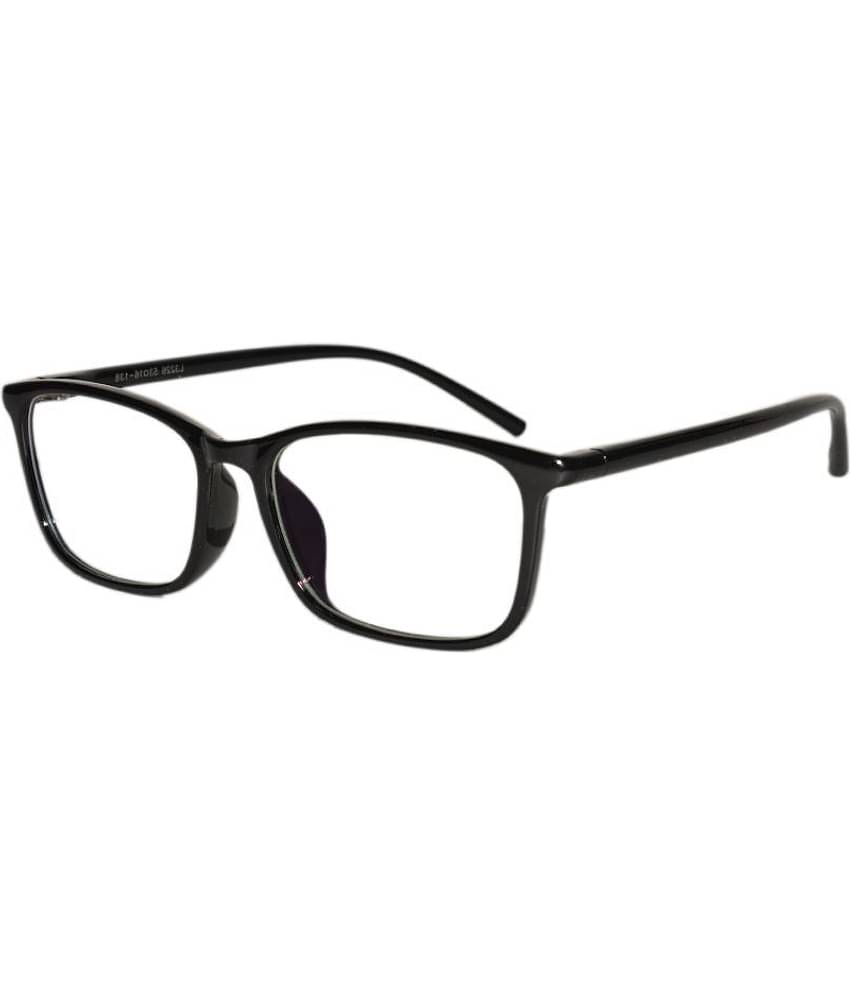 Peter Jones Black Rectangle Spectacle Frame 3226B
