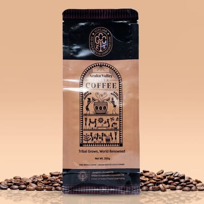 GCC Araku Valley Coffee 100 % Pure -200gm - 200 gm