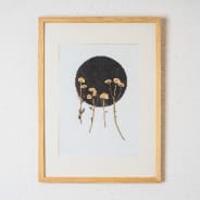 Handmade Pressed Flower Frame  Botanical Wall Art for Gifting & Home Dcor