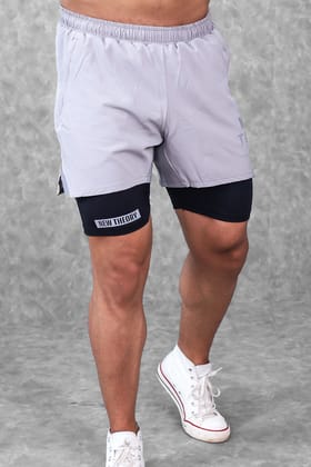 Critical performance Shorts 5 Inch - Grey-S