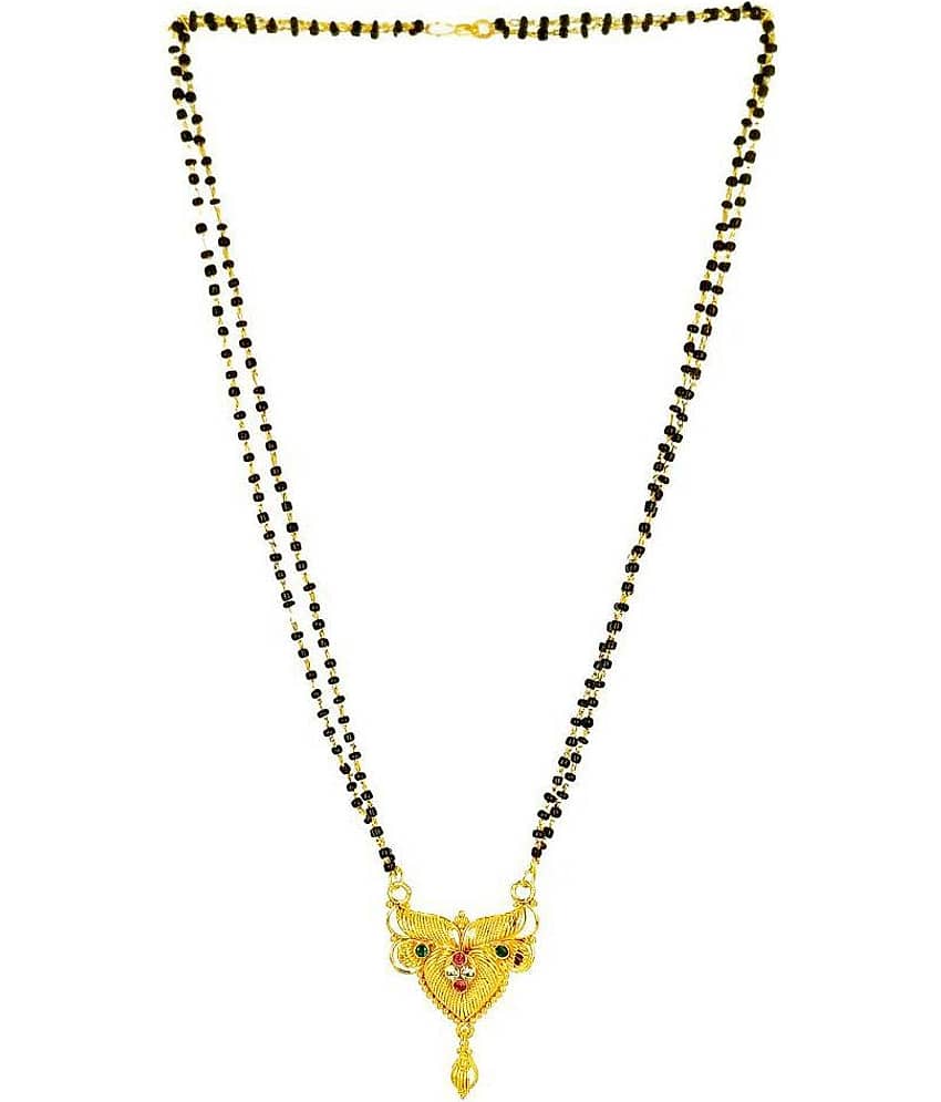 Shankhraj Mall Gold Plated Letest & Designer Mangalsutra For Women-100290