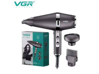 VGR V-451 Professional Hair Dryer (2200 W, Black)